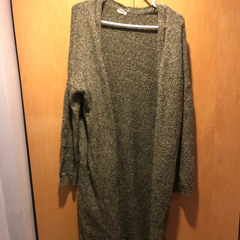 Silence and noise Long knit cardigan